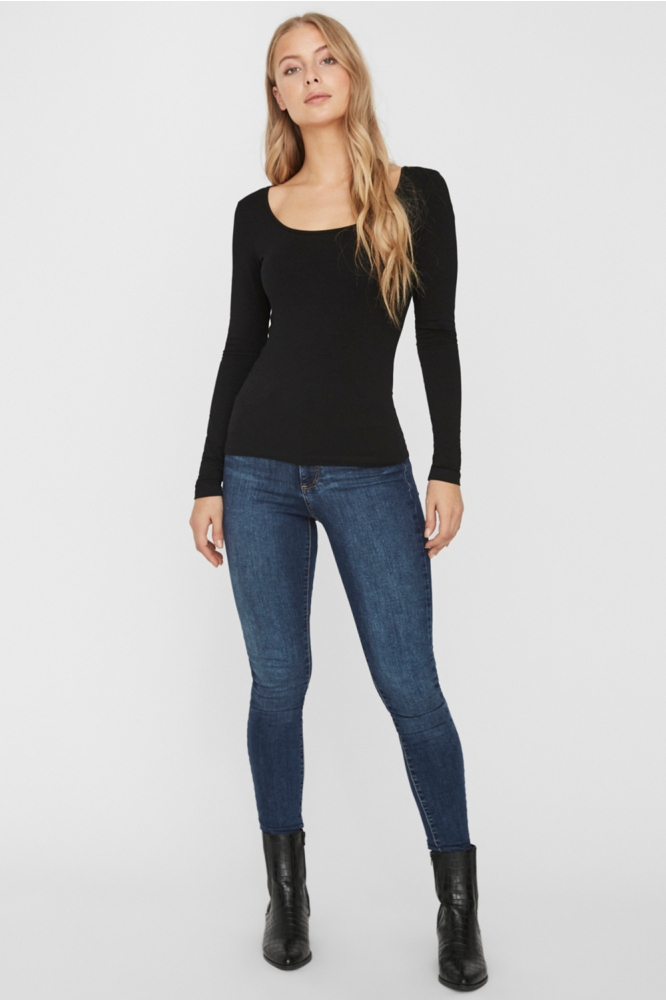 VMMAXI MY LS SOFT UNECK GA NOOS 10228809 BLACK